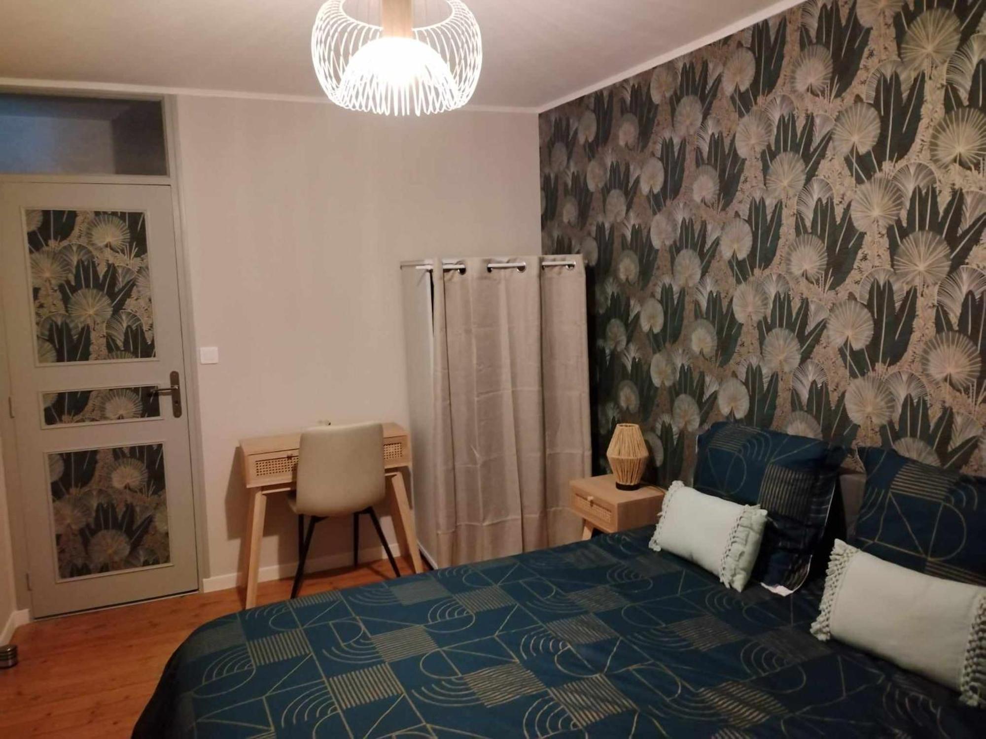 Chambre D'Hote Familiale De La Maison Bleue Lanvallay Ngoại thất bức ảnh